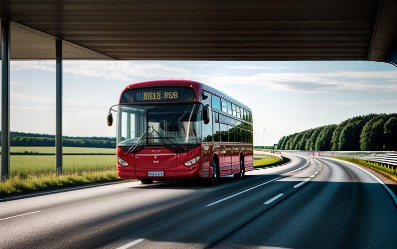 Saisonarbeiter reisen mit dem Bus nach Deutschland